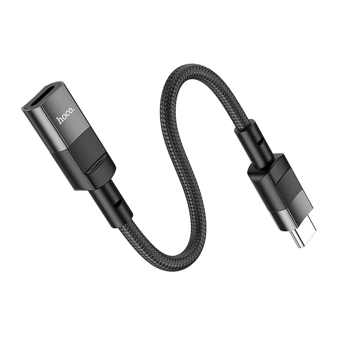 Hoco U107 USB-C auf Lightning Adapter- Schwarz