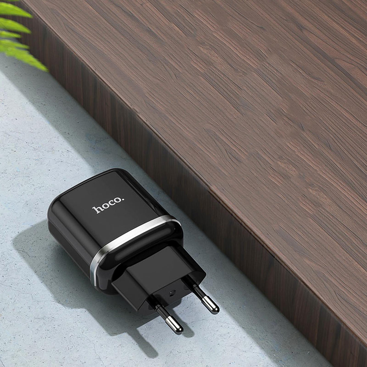 Netz-Ladegerät Hoco - N3 SOLO - Schwarz