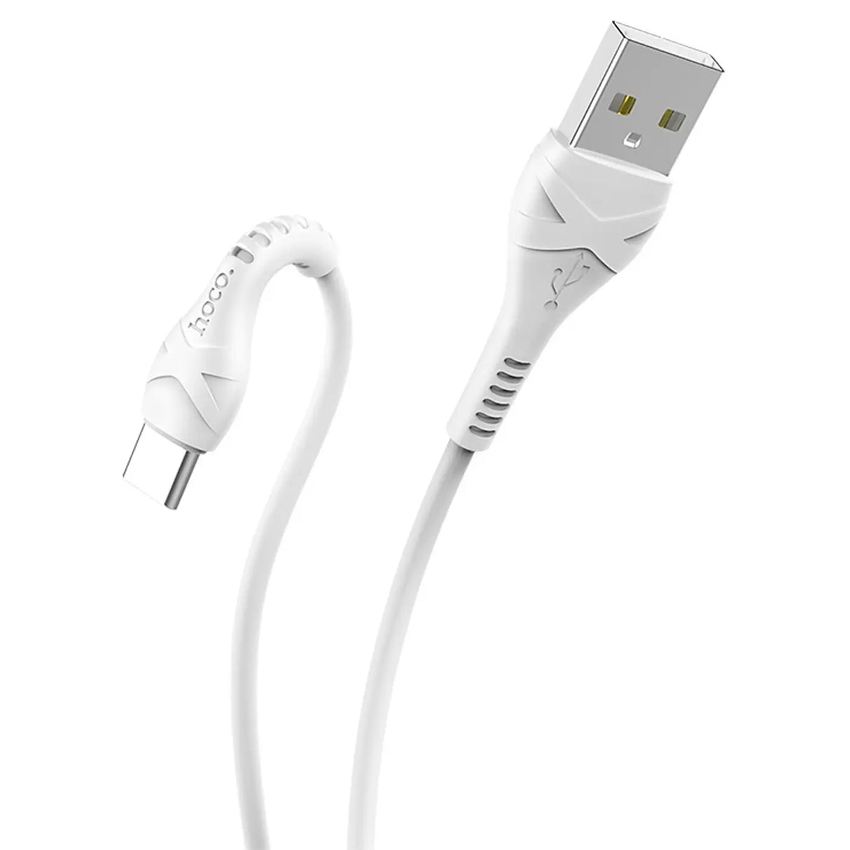 Hoco N4 Netz Ladegerät mit 2 USB Anschlüssen als Solo oder mit Lightning USB-C Micro-USB Kabel