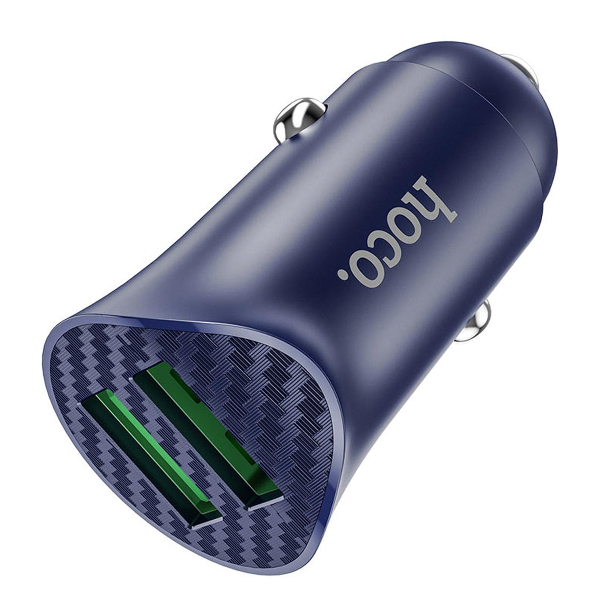 Kfz-Ladegerät Hoco - Z39 microUSB - Blau