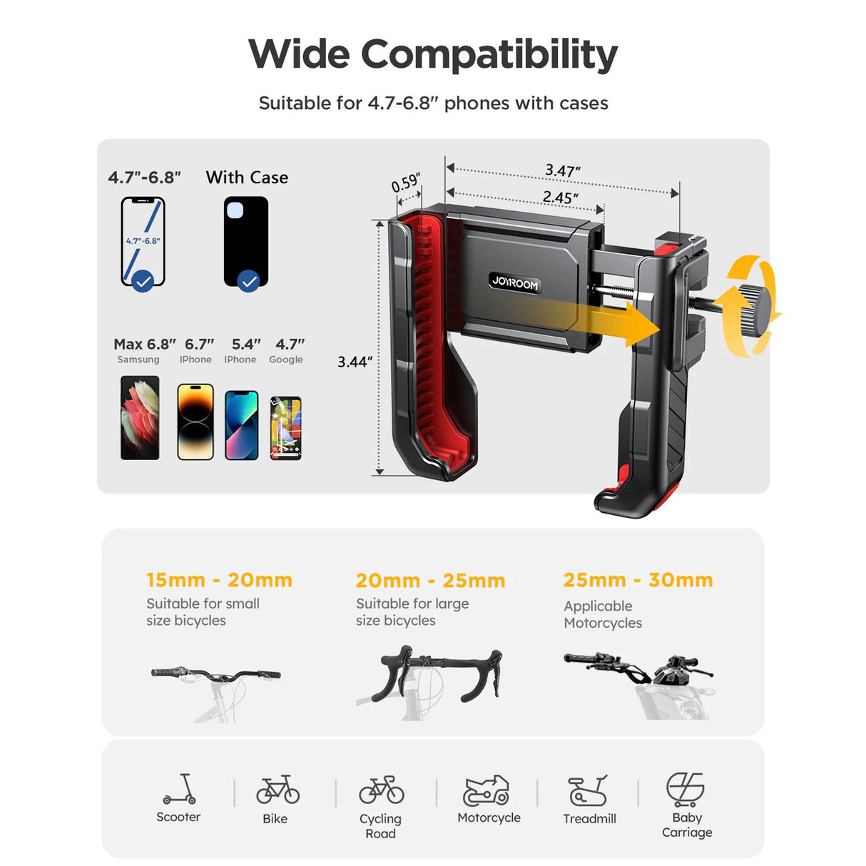 Halterung Fahrrad Joyroom - JR-ZS266