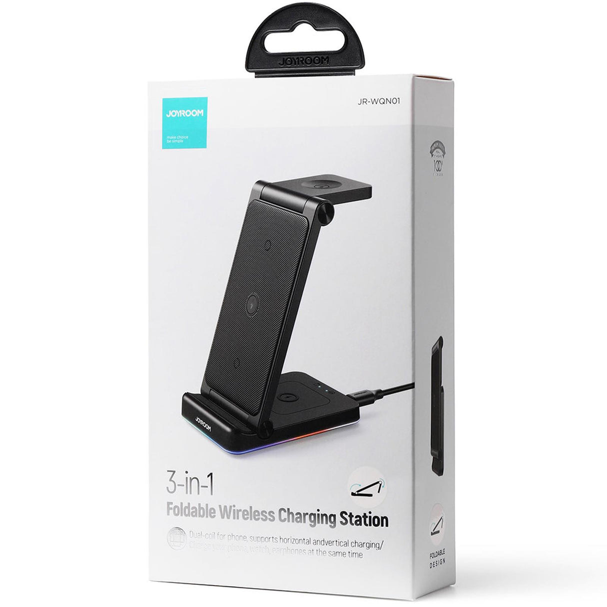 Ladestation 3in1 Joyroom JR-WQN01-SCHWARZ