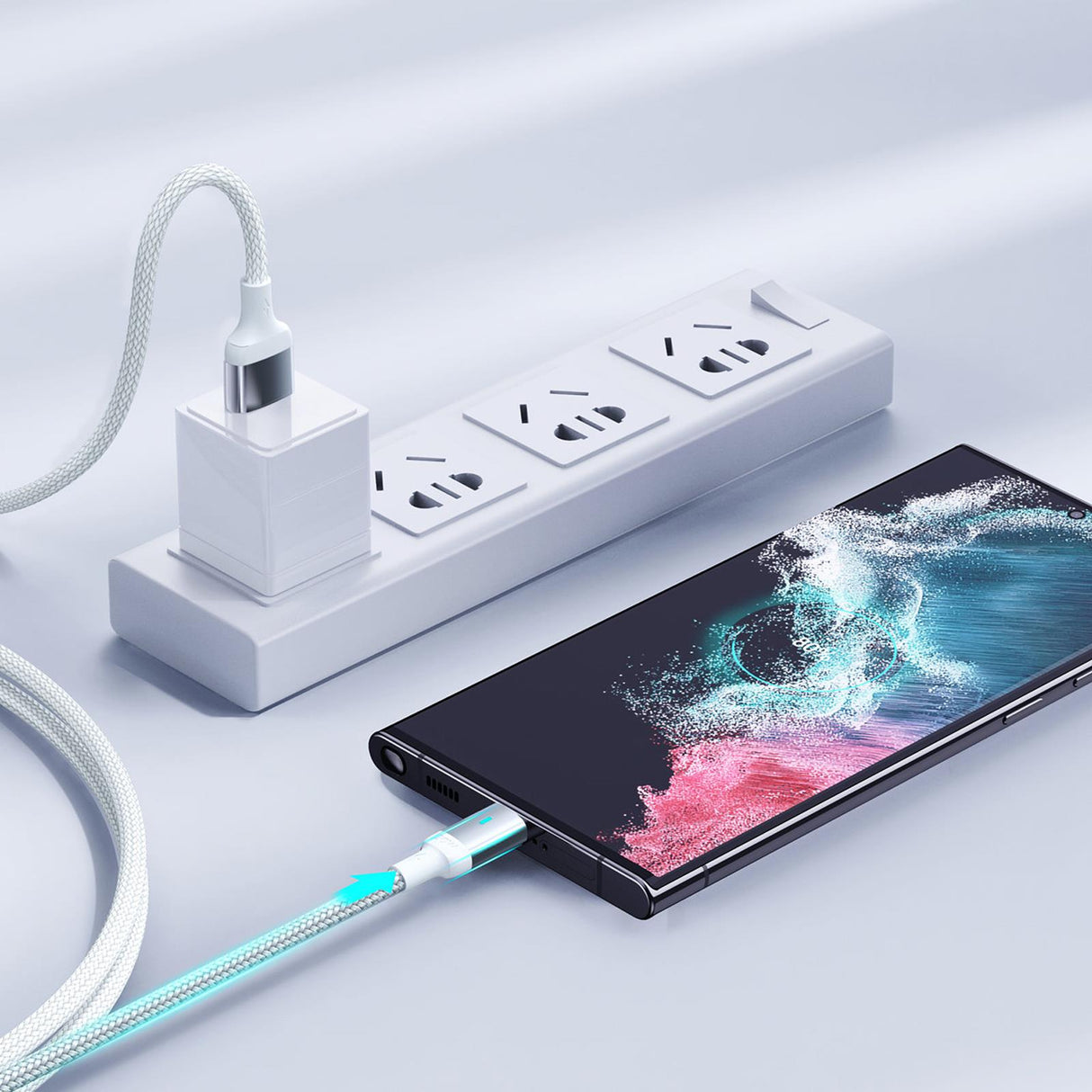 Joyroom USB Kabel - Typ-C - 1.2M - Schwarz
