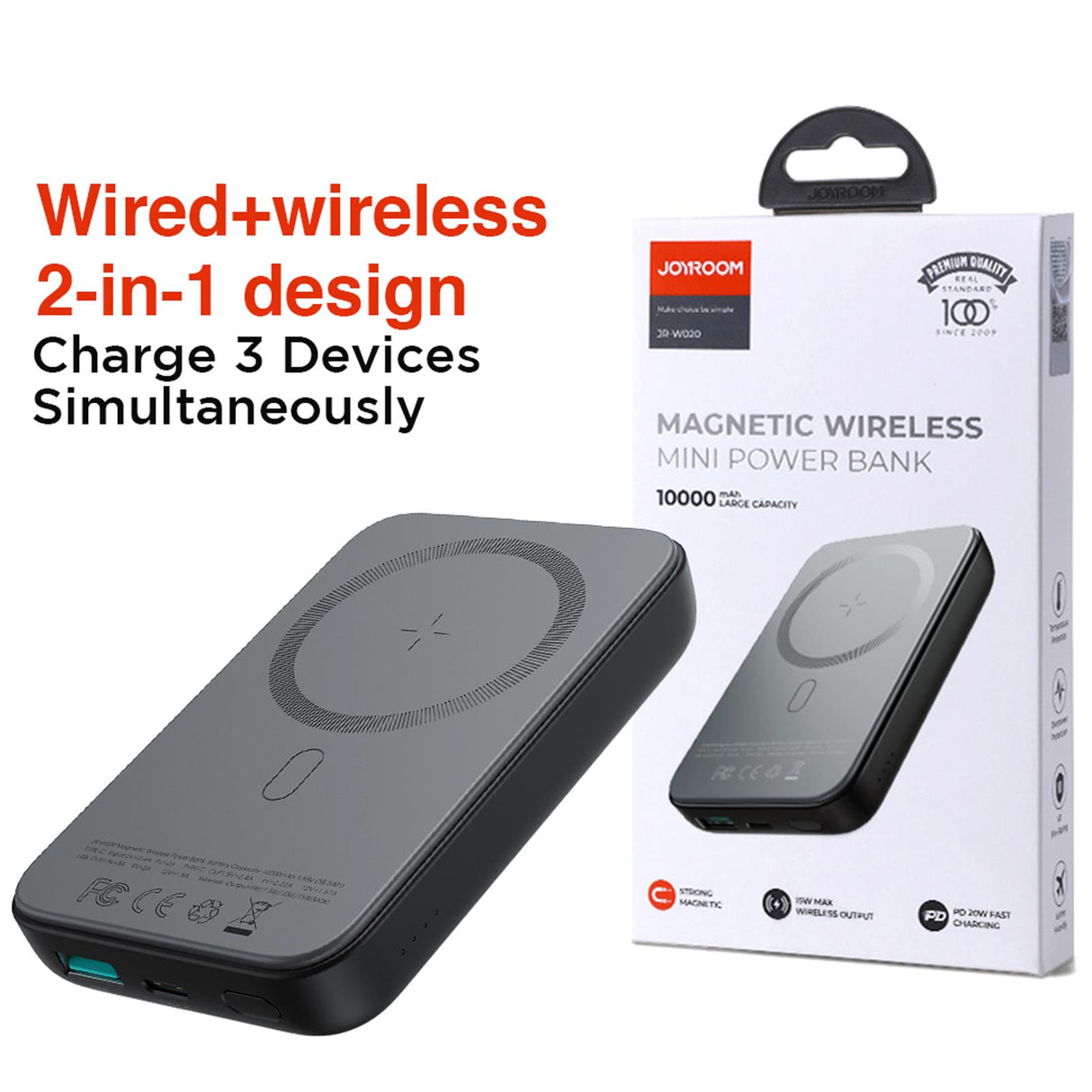 Powerbank - Joyroom - MagSafe JR-W020 - 10000 mAh