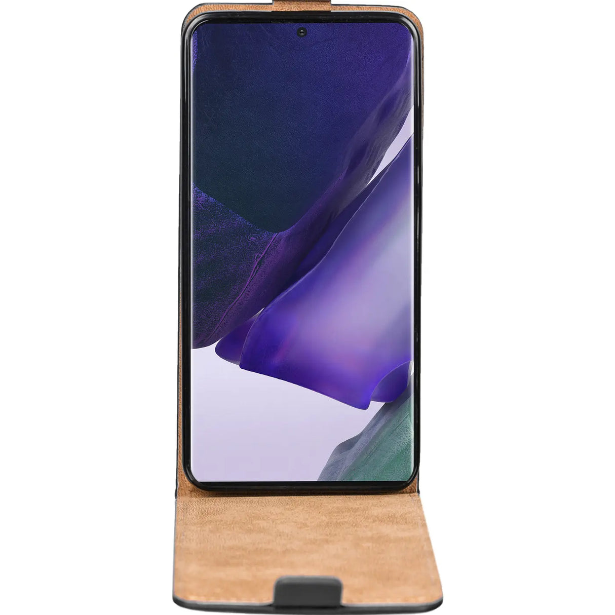 Samsung Galaxy Note 20 Ultra Flip Klapphülle in Schwarz mit Kartenfächern
