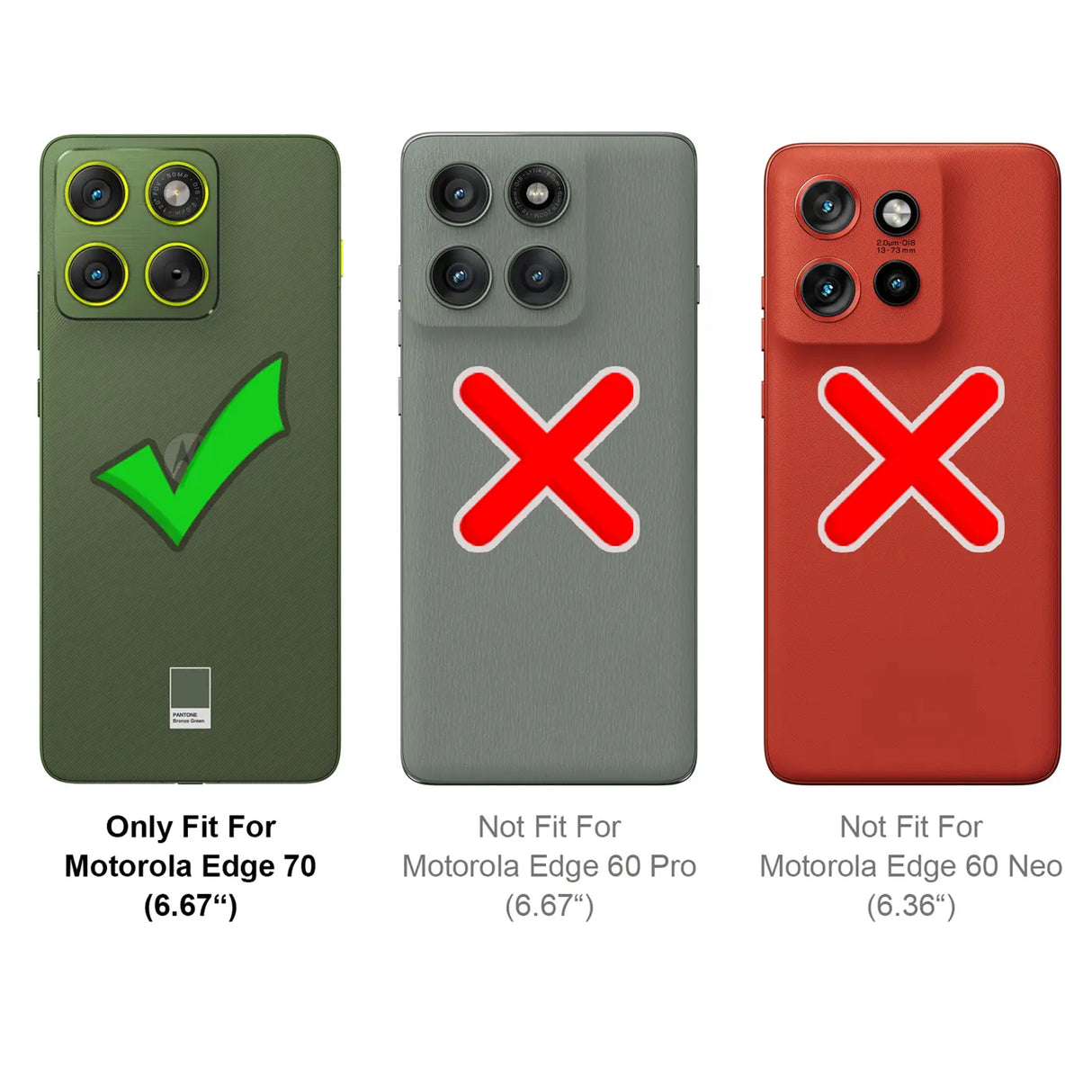 Motorola Edge 70 Klapphülle in Schwarz mit Kartenfächern und Schutz