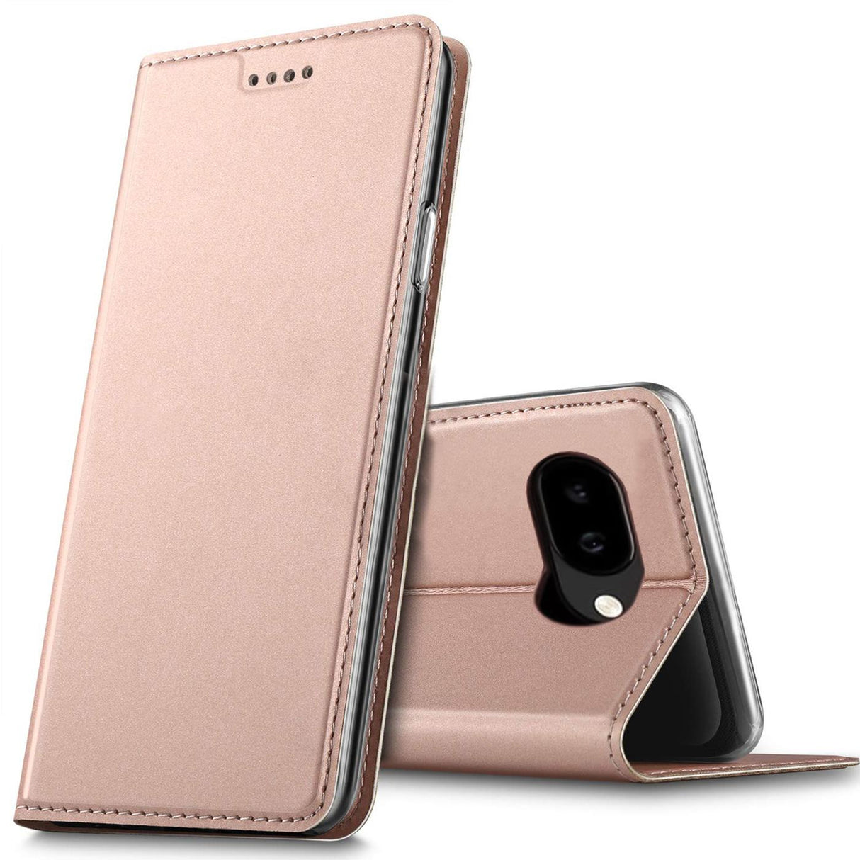 Google Pixel 10a - Metallic Flip Hülle Klappbar
