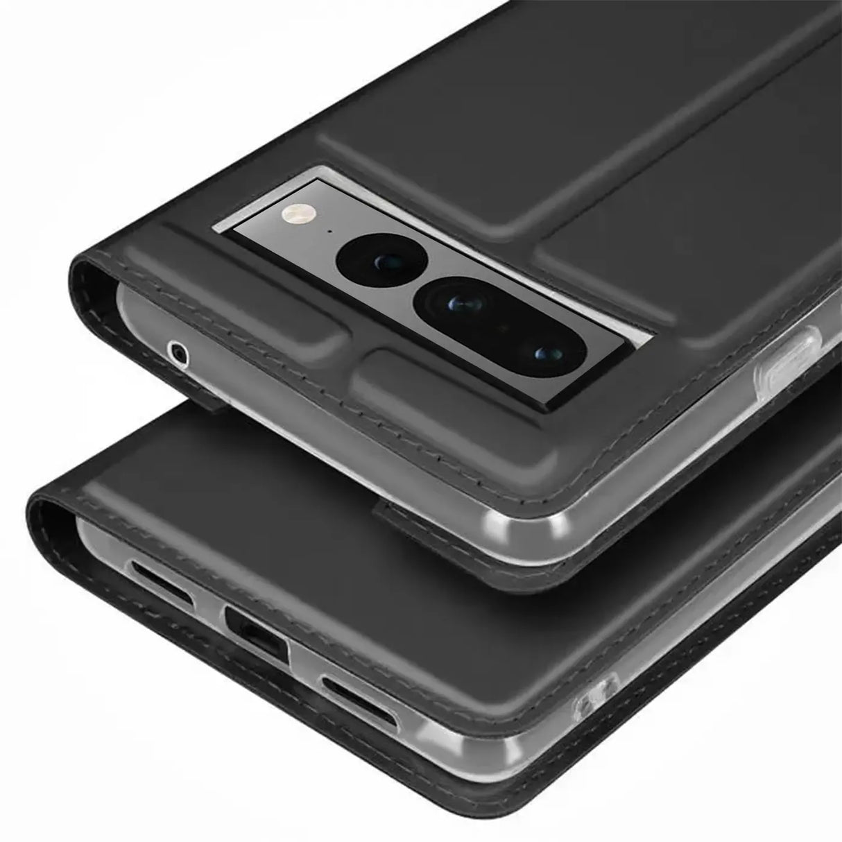 Magnetische Klapphülle für Google Pixel 8 Pro, schneller Zugriff