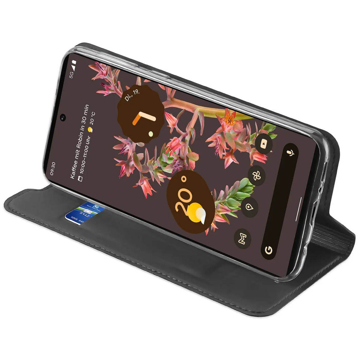 Magnetische Klapphülle für Google Pixel 9 Pro XL, schneller Zugriff