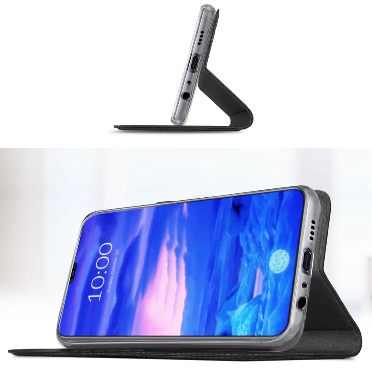 Magnetische Klapphülle für Huawei P30 Pro, schneller Zugriff