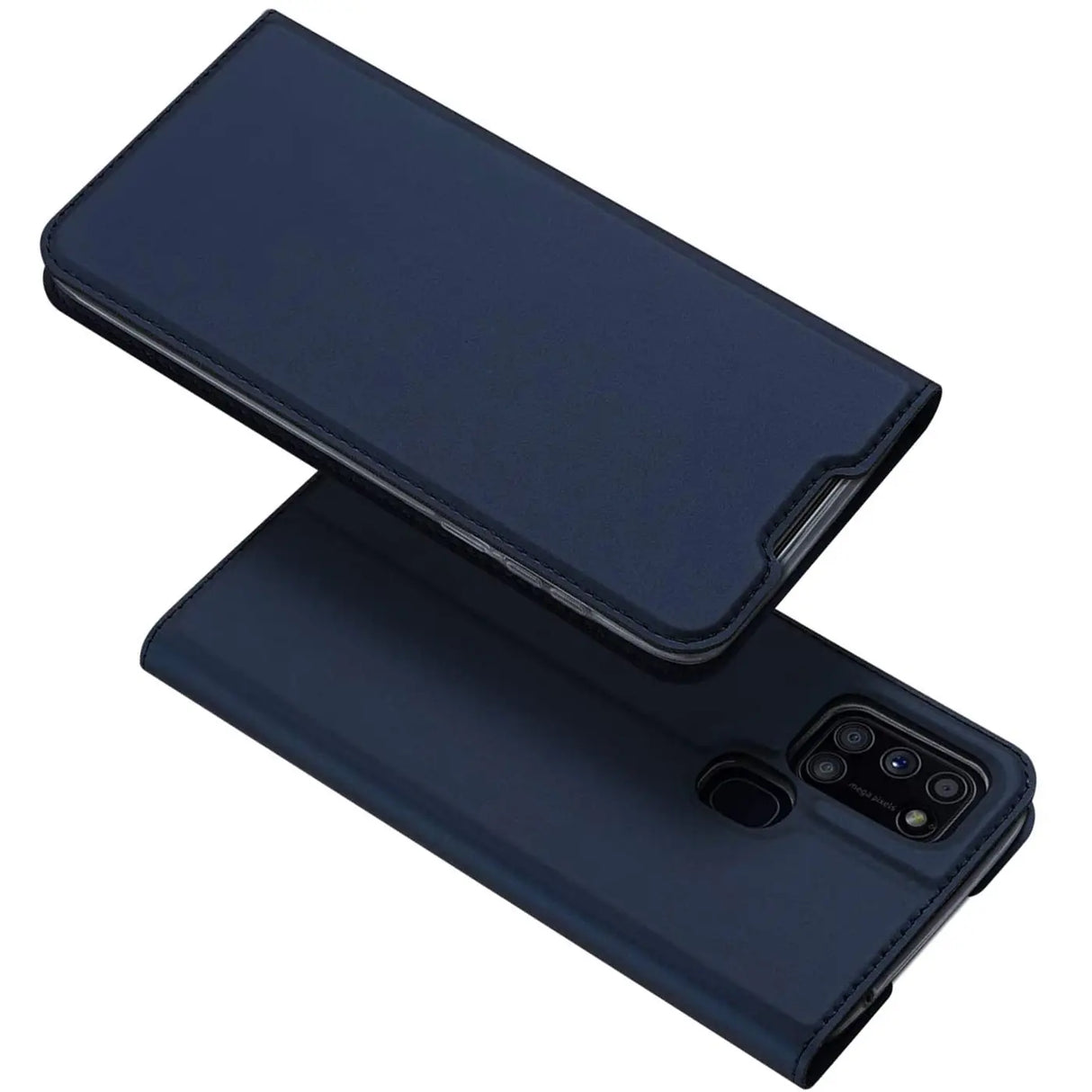 Magnetische Klapphülle für Samsung Galaxy A21s, schneller Zugriff