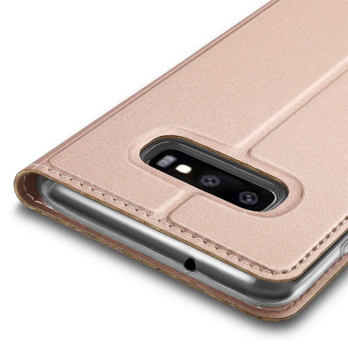 Magnetische Klapphülle für Samsung Galaxy S10, schneller Zugriff