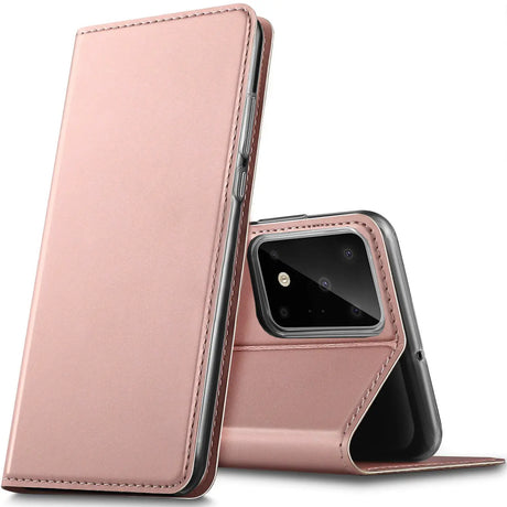 Magnetische Klapphülle für Samsung Galaxy S20 Ultra, schneller Zugriff