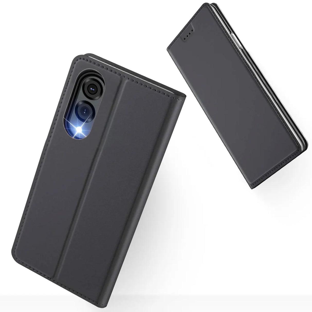 Magnetische Klapphülle für Samsung Galaxy S25 Edge, schneller Zugriff