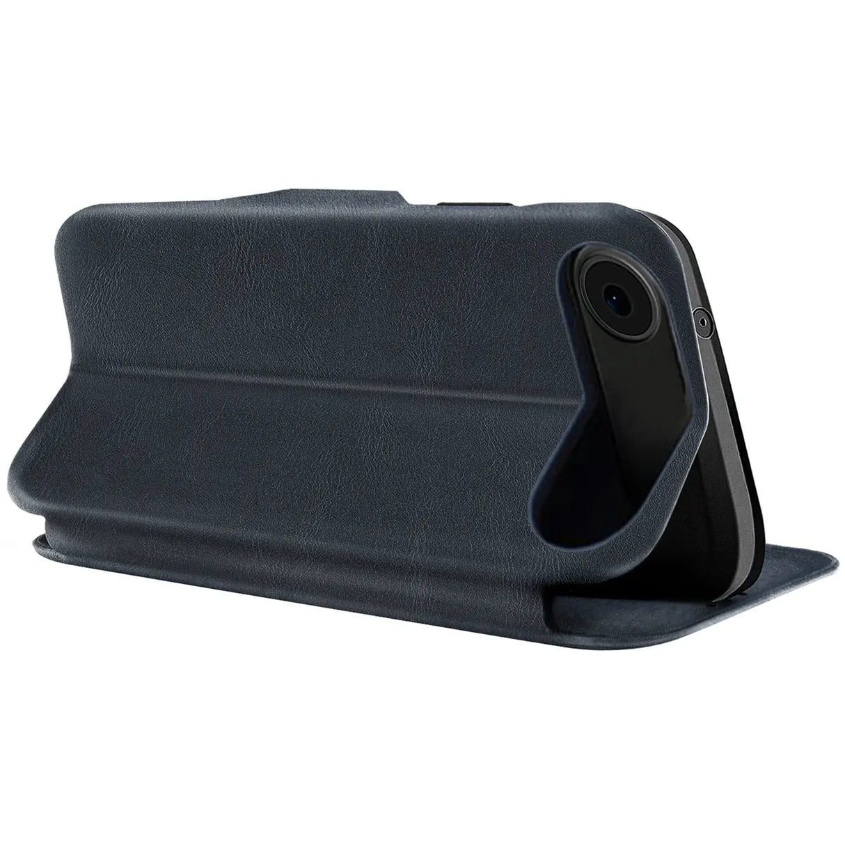 Robuste Klapphülle für Apple iPhone 17 Air mit Magnetverschluss in Blau