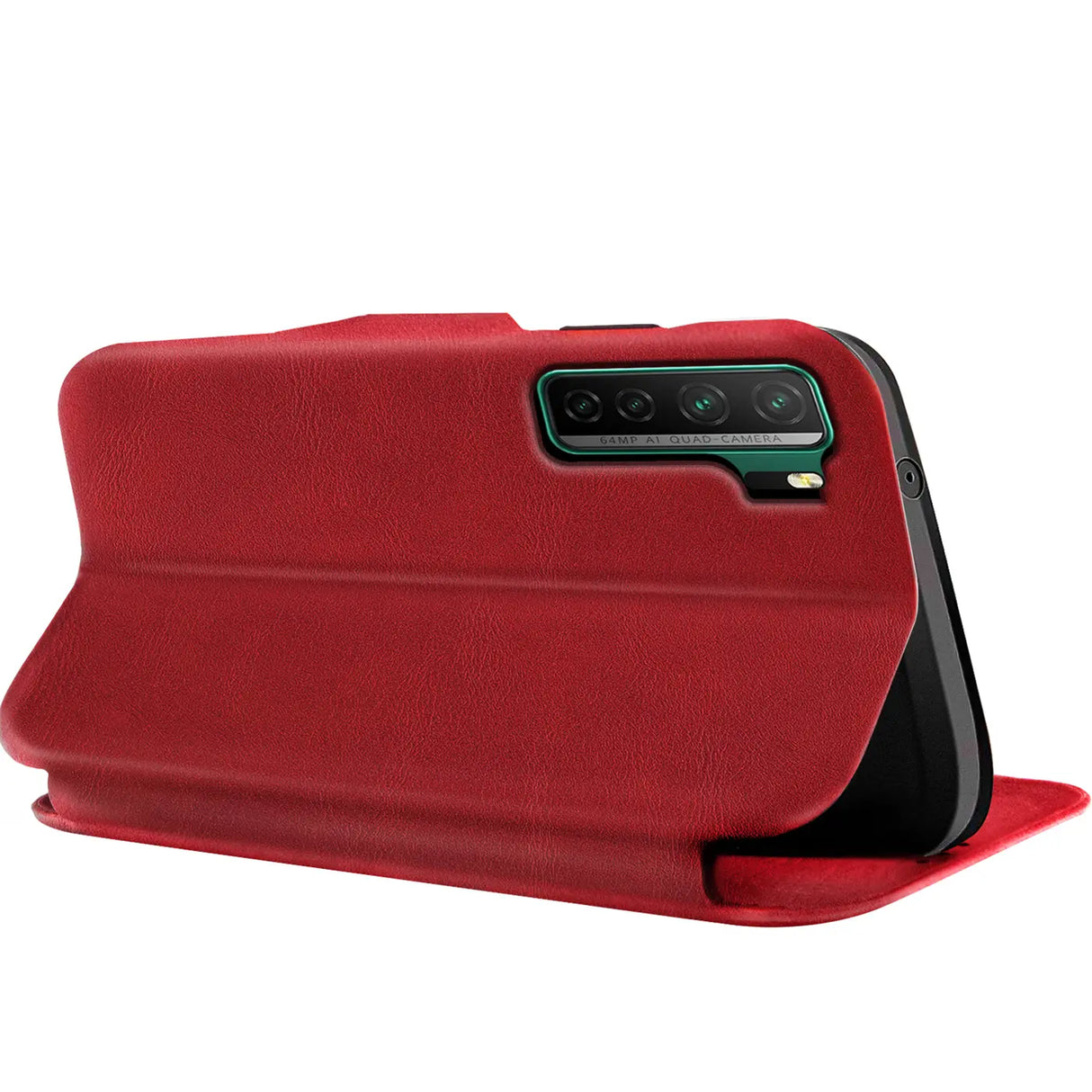 iPhone 11 Pro Max Klapphülle in Rot mit Kartenfächern und Schutz