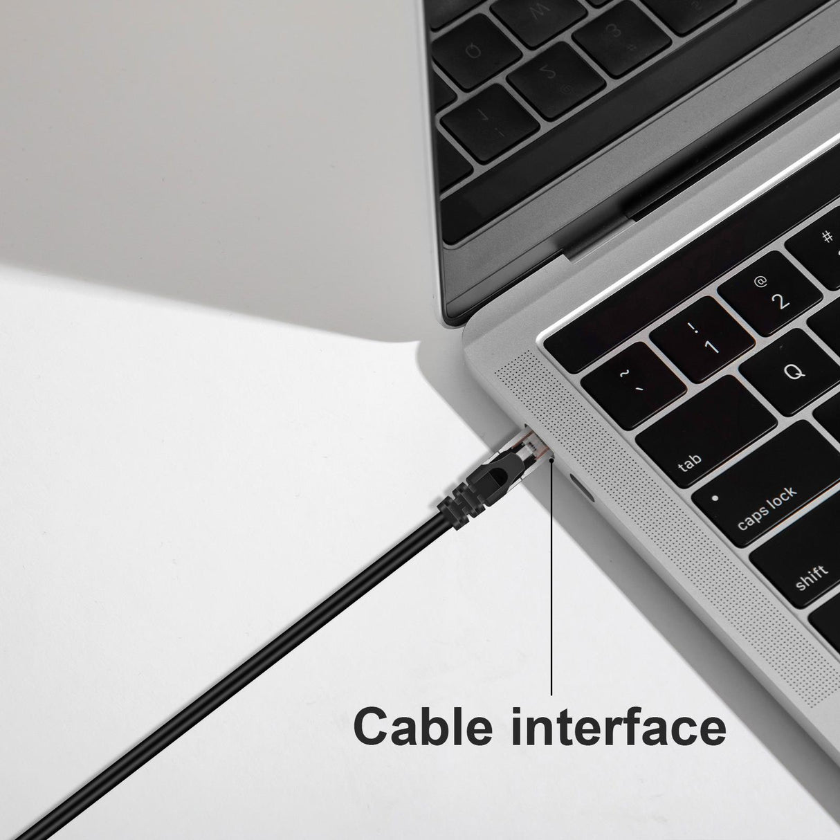 Patch RUND Kabel Cat6 - PC-600A - 0.50M