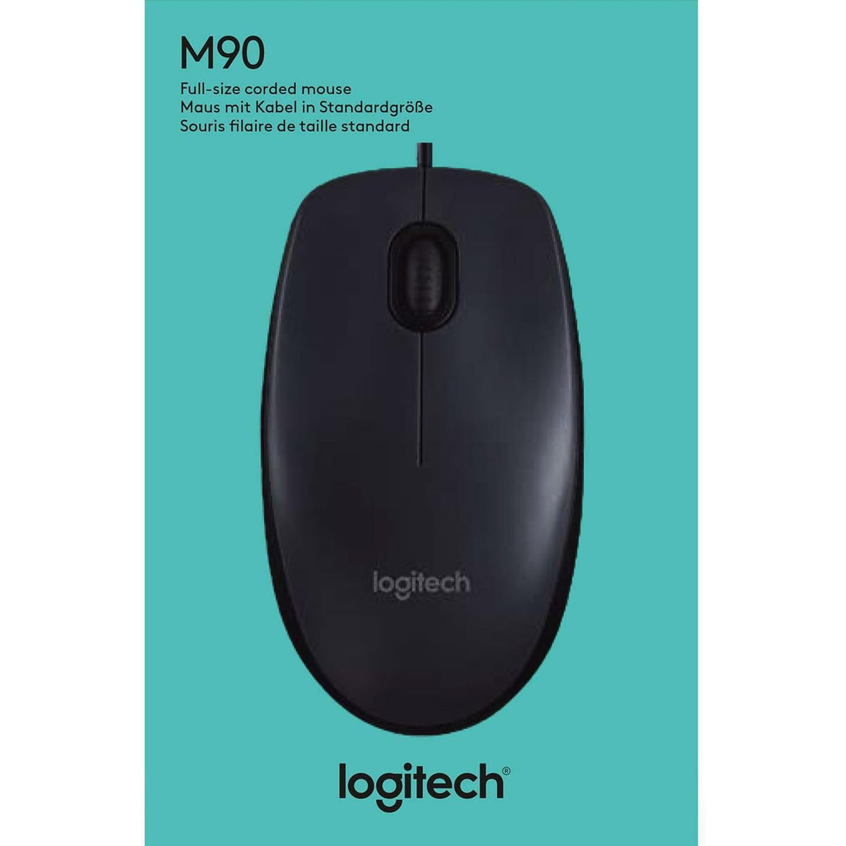 PC-Maus LOGITECH M90 - Schwarz