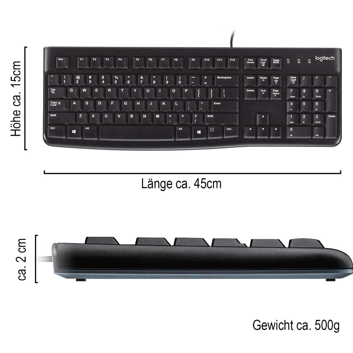 PC Tastatur LOGITECH K120