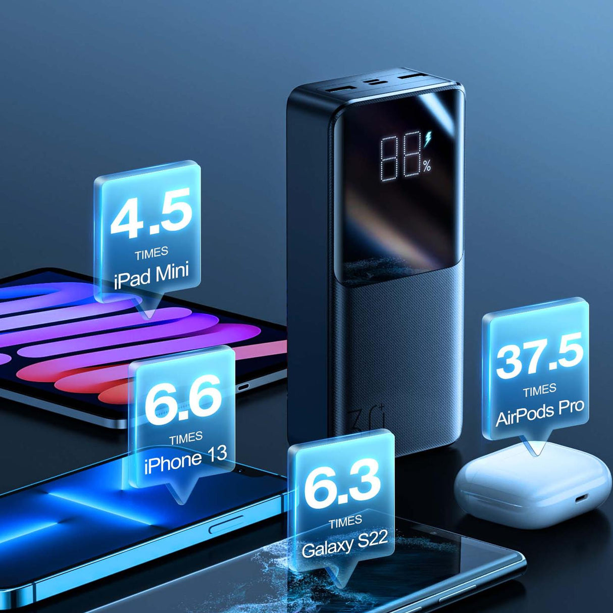 Powerbank - Joyroom - JR-QP193 - 30000 mAh