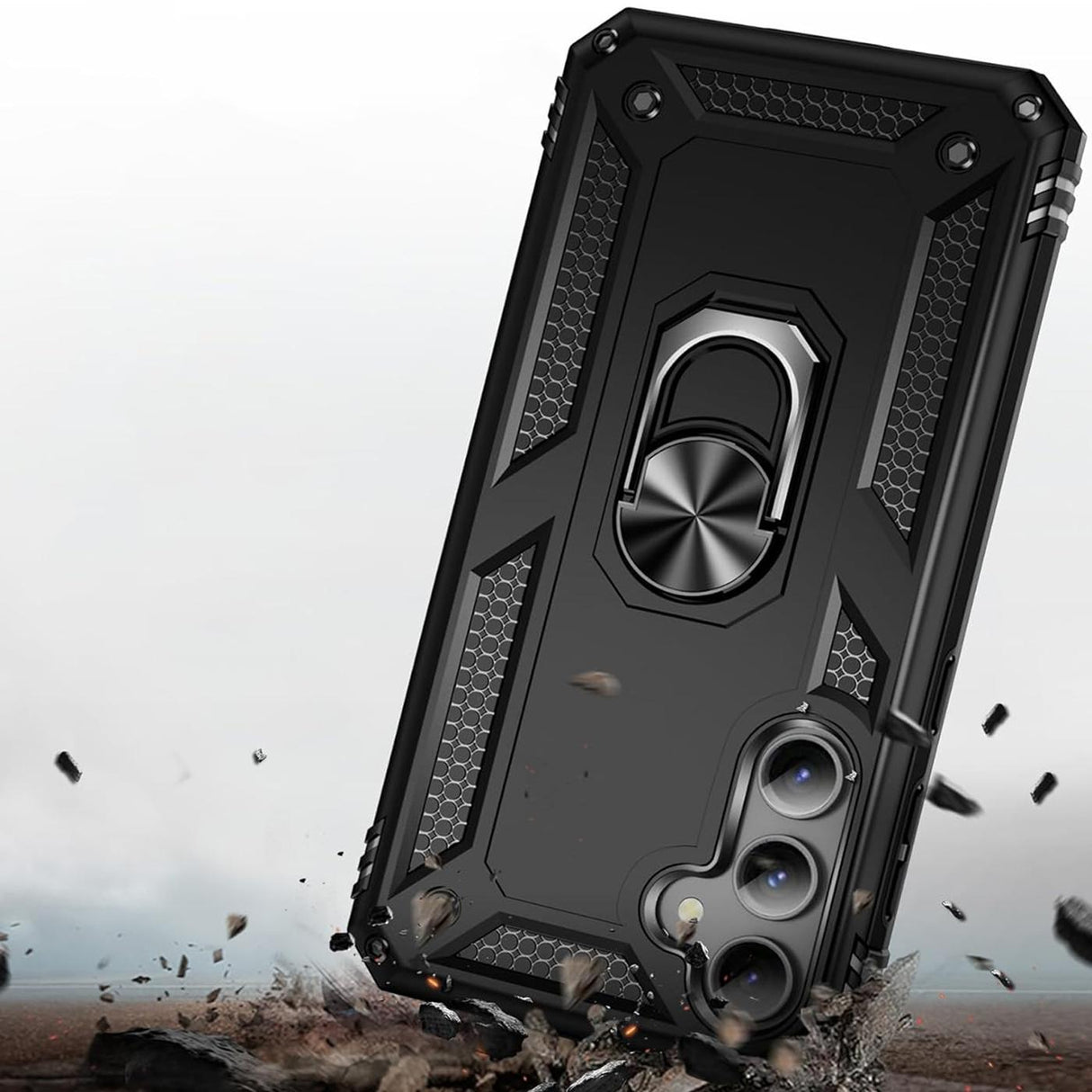 Samsung Galaxy S26 Plus - Military Hülle mit Ringhalter