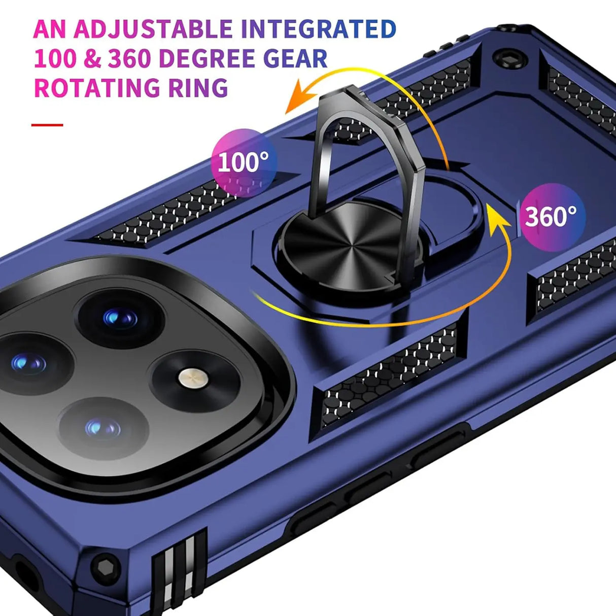 Härte getestete, stoßdämpfende Handyhülle für Xiaomi Redmi Note 14 Pro 5G in Blau