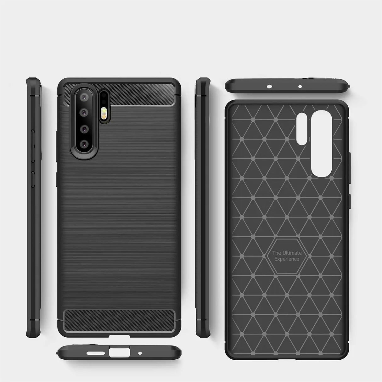 Stylische und elegante Handyhülle für Huawei P30 Pro in Carbonoptik