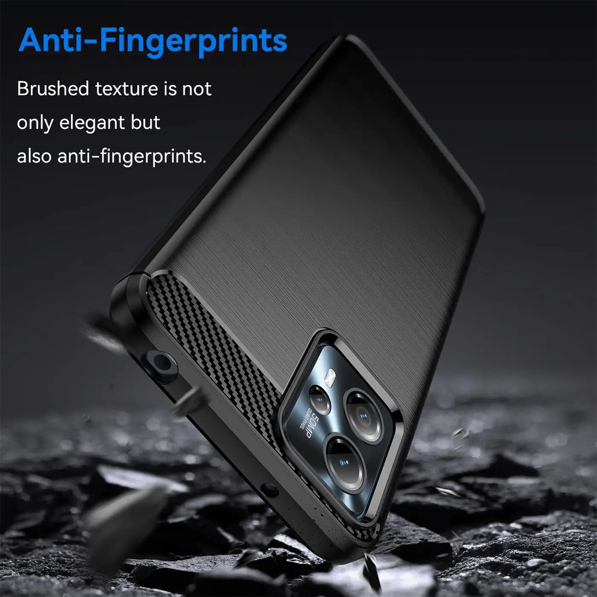 Stylische und elegante Handyhülle für Motorola Moto G13 / G23 in Carbonoptik