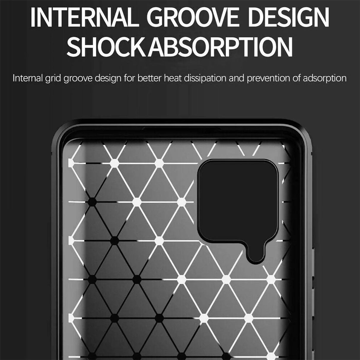 Stylische und elegante Handyhülle für Samsung Galaxy A42 5G in Carbonoptik