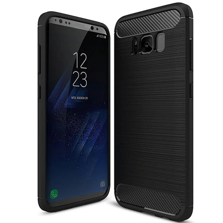 Stylische und elegante Handyhülle für Samsung Galaxy S8 in Carbonoptik