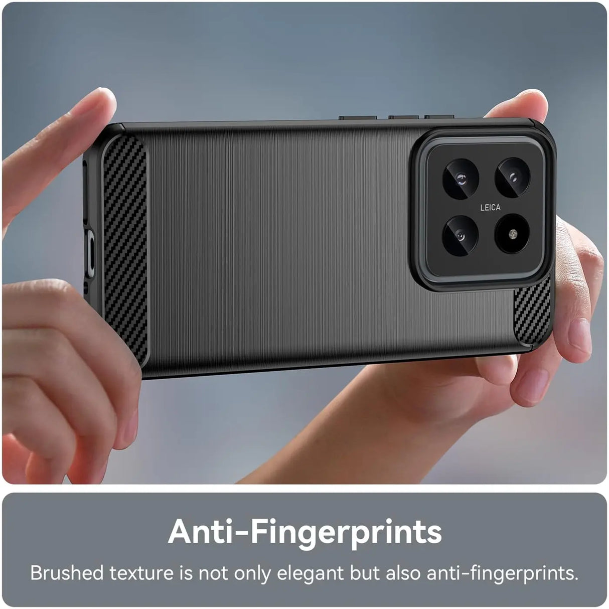 Stylische und elegante Handyhülle für Xiaomi 14 in Carbonoptik