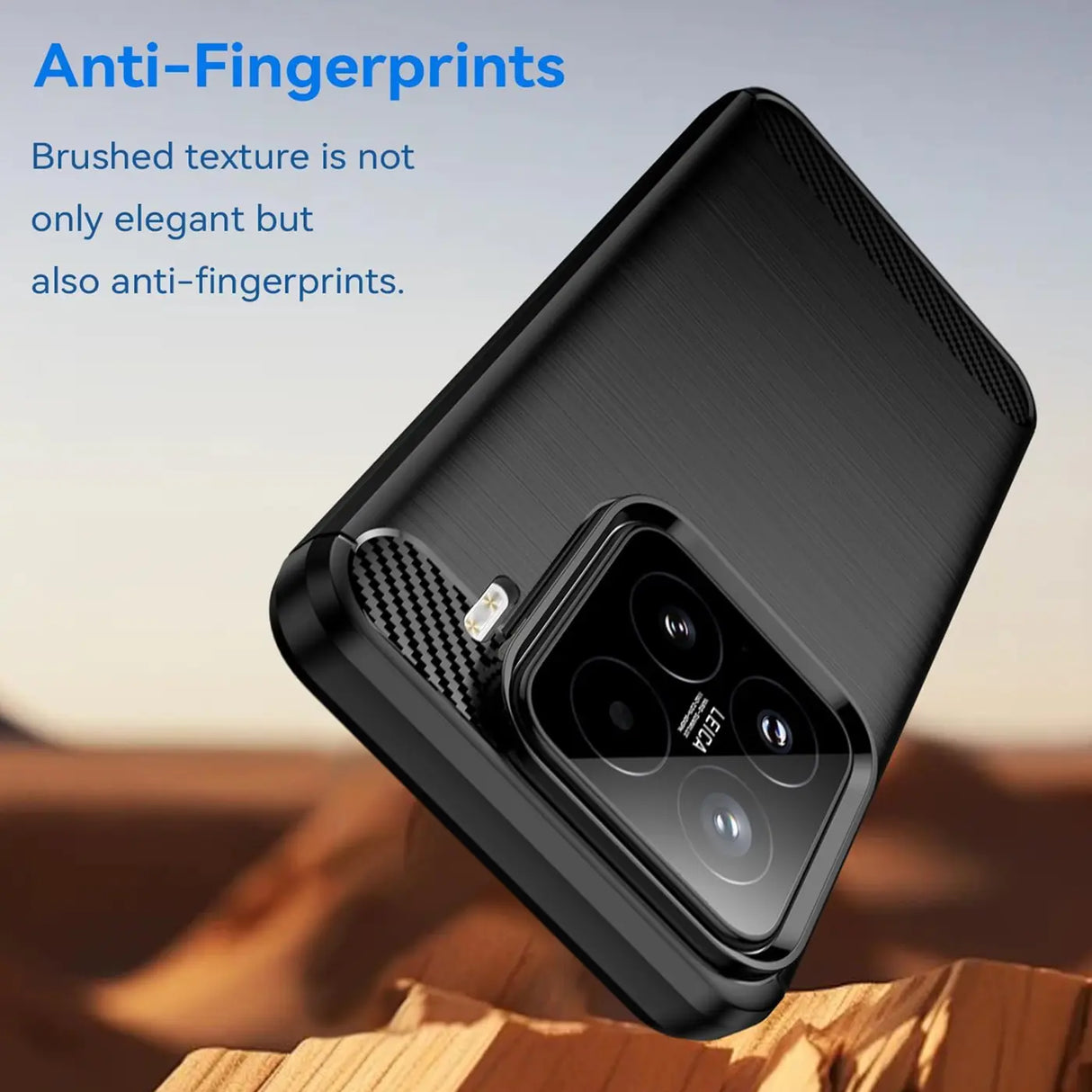 Stylische und elegante Handyhülle für Xiaomi 15 in Carbonoptik