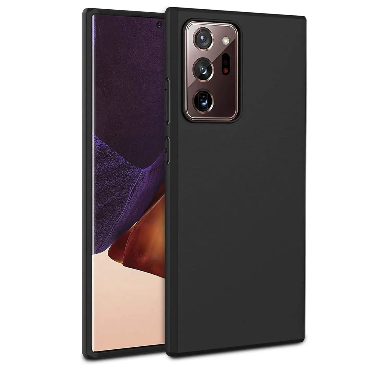 Flexible und sichere TPU Handyhülle für Samsung Galaxy Note 20 Ultra in Schwarz