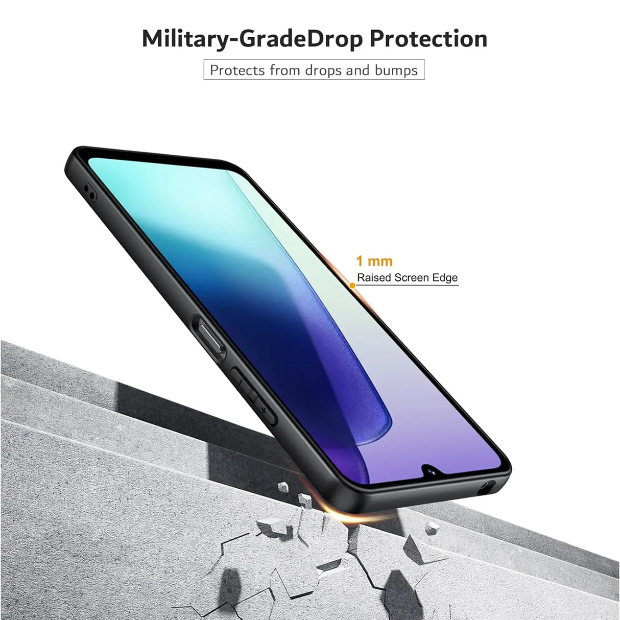 Flexible und sichere TPU Handyhülle für Xiaomi Redmi 14C in Schwarz