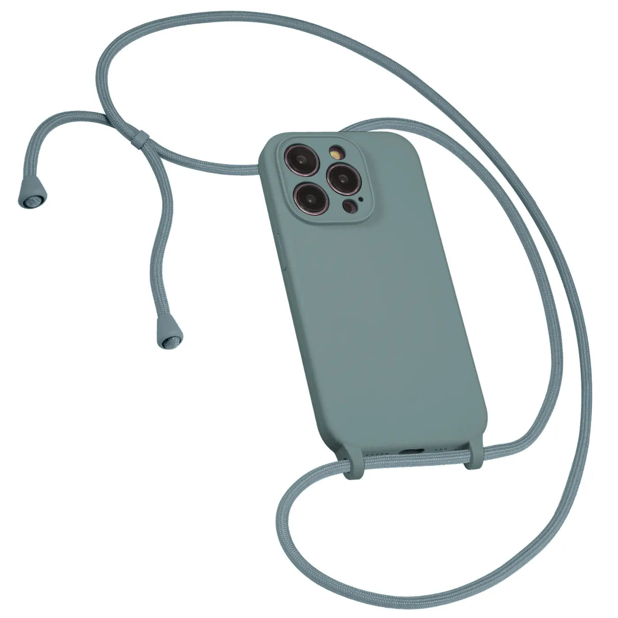 iPhone 15 Pro Max Handyhülle mit Umhängeband und stoßdämpfender Konstruktion