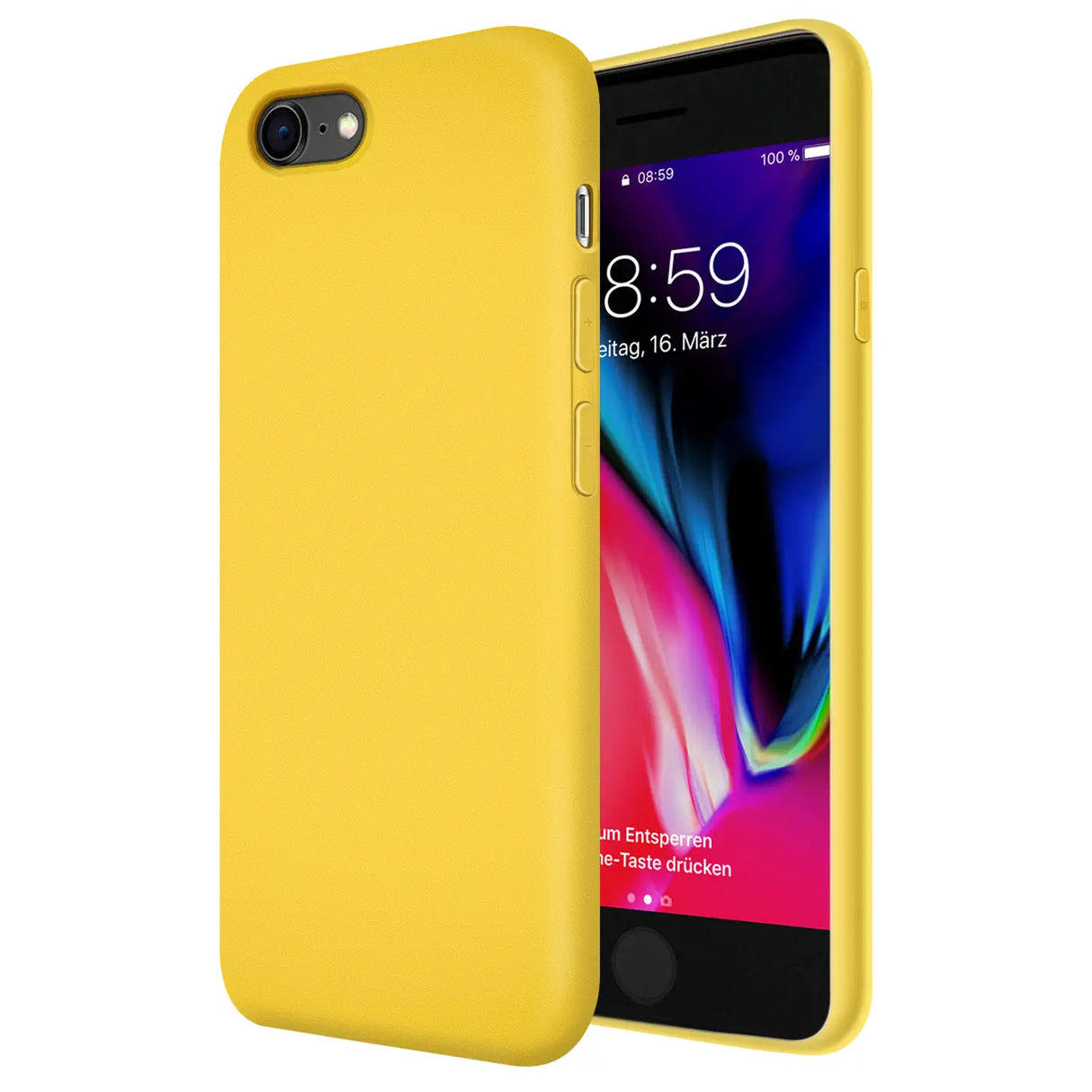 Stoßdämpfende und langlebige Silikon Handyhülle für iPhone 7 / 8 / SE 2 / SE 3