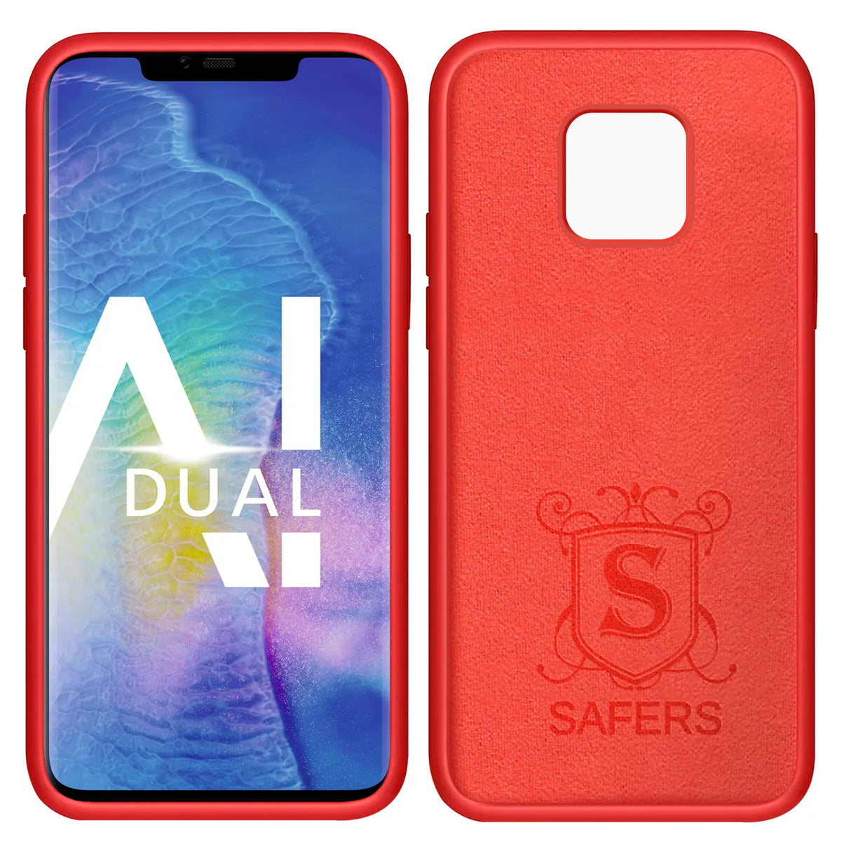 Stoßdämpfende und langlebige Silikon Handyhülle für Huawei Mate 20 Pro