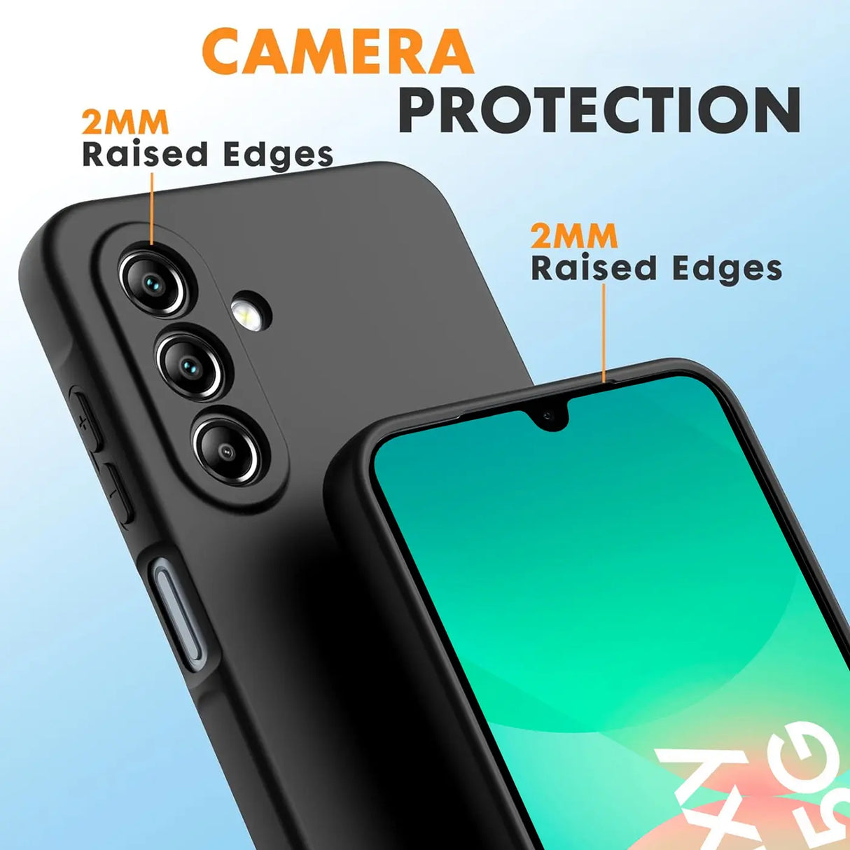 Stoßdämpfende und langlebige Silikon Handyhülle für Samsung Galaxy A17 5G