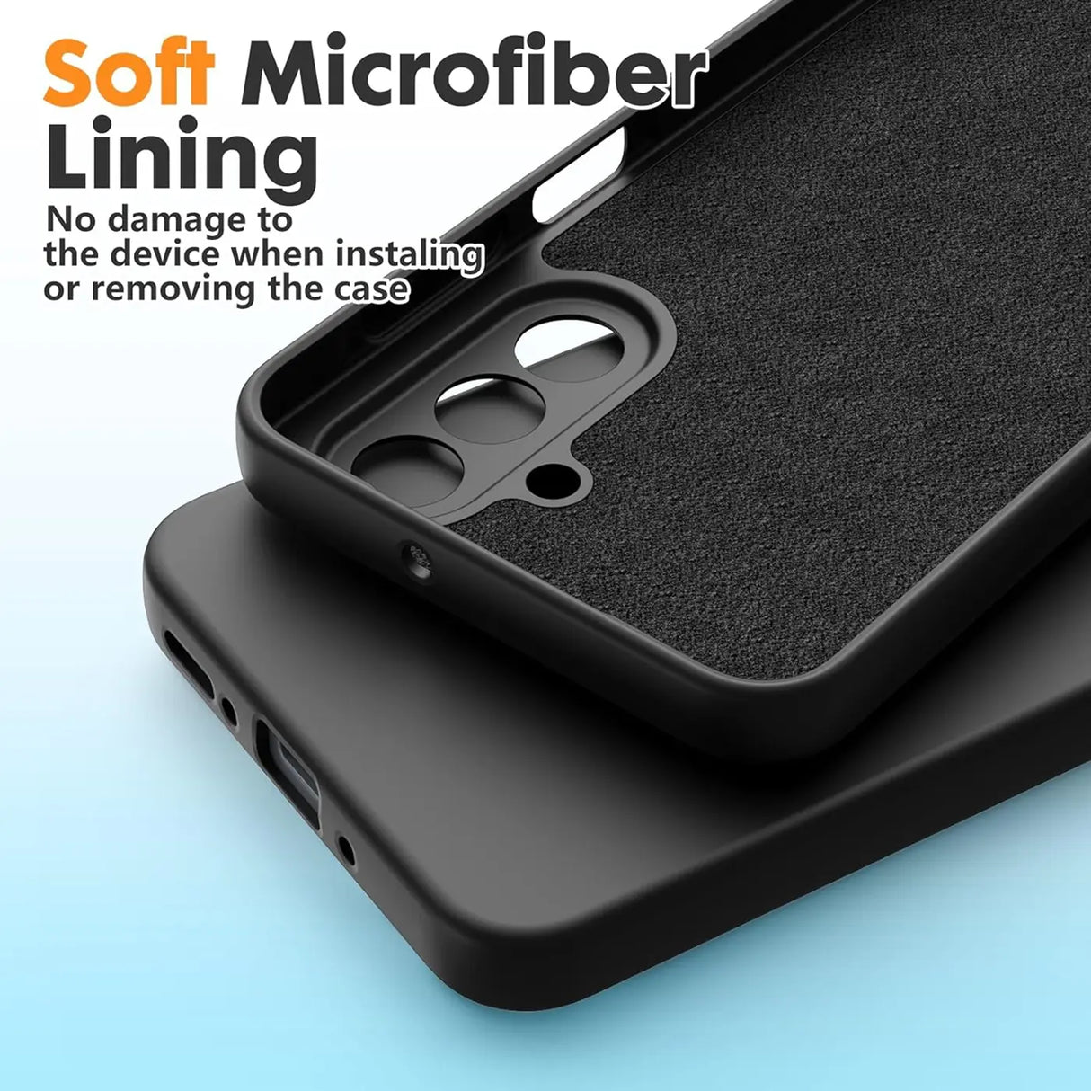 Stoßdämpfende und langlebige Silikon Handyhülle für Samsung Galaxy A17 5G