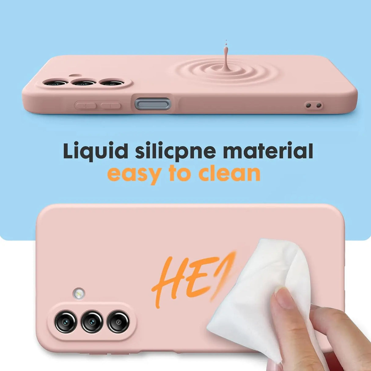 Stoßdämpfende und langlebige Silikon Handyhülle für Samsung Galaxy A26 5G