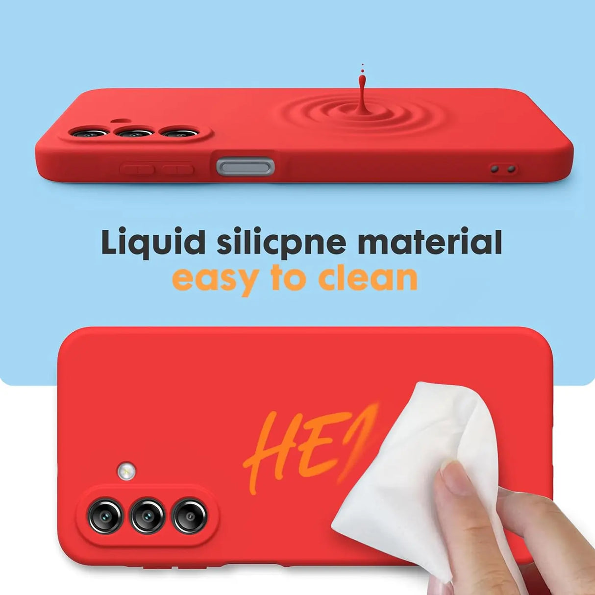 Stoßdämpfende und langlebige Silikon Handyhülle für Samsung Galaxy A26 5G