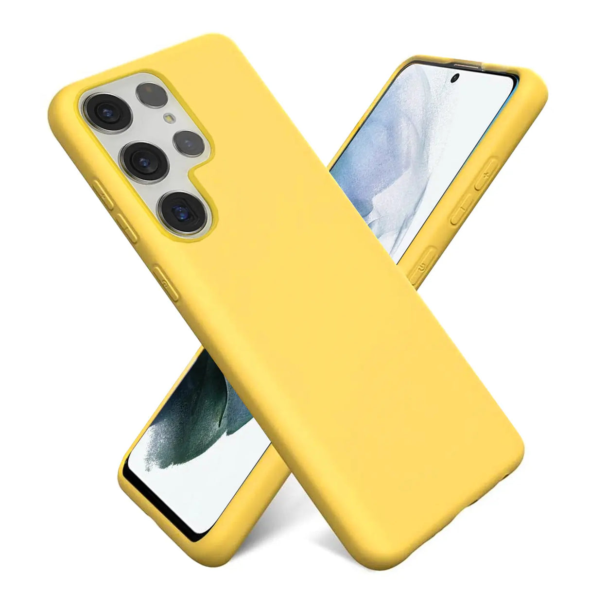 Stoßdämpfende und langlebige Silikon Handyhülle für Samsung Galaxy S23 Ultra