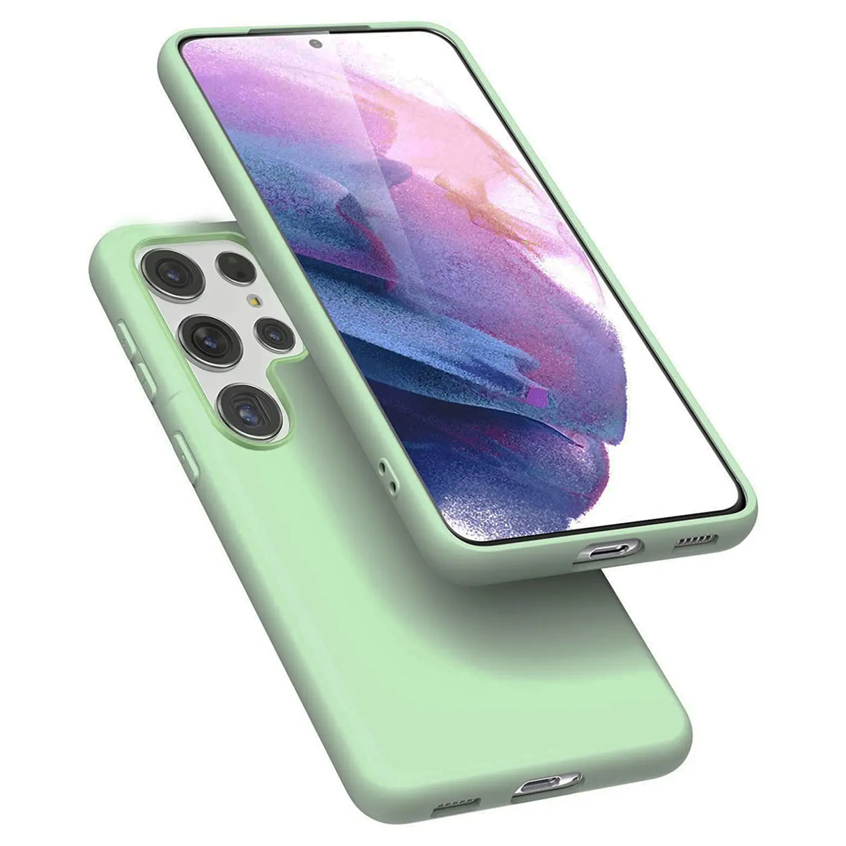 Stoßdämpfende und langlebige Silikon Handyhülle für Samsung Galaxy S23 Ultra