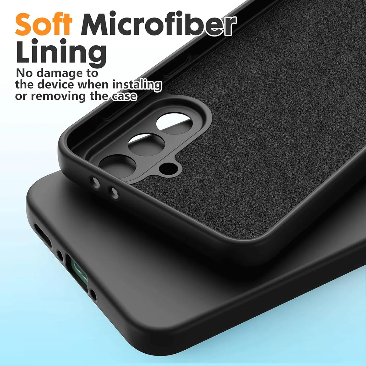 Stoßdämpfende und langlebige Silikon Handyhülle für Samsung Galaxy S25+