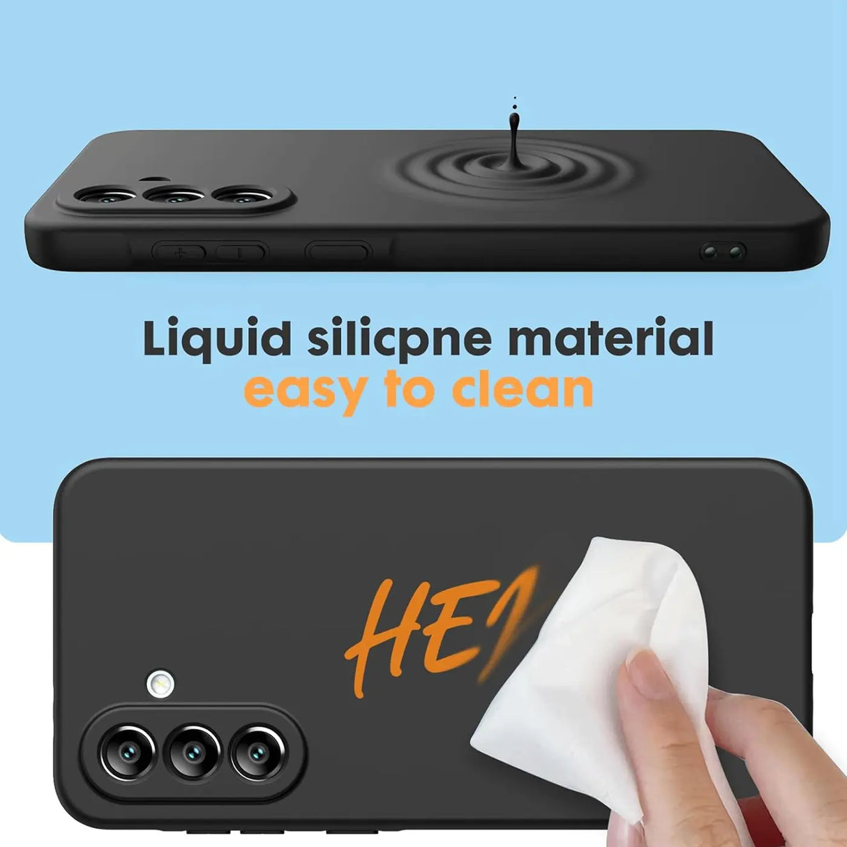 Stoßdämpfende und langlebige Silikon Handyhülle für Samsung Galaxy S25