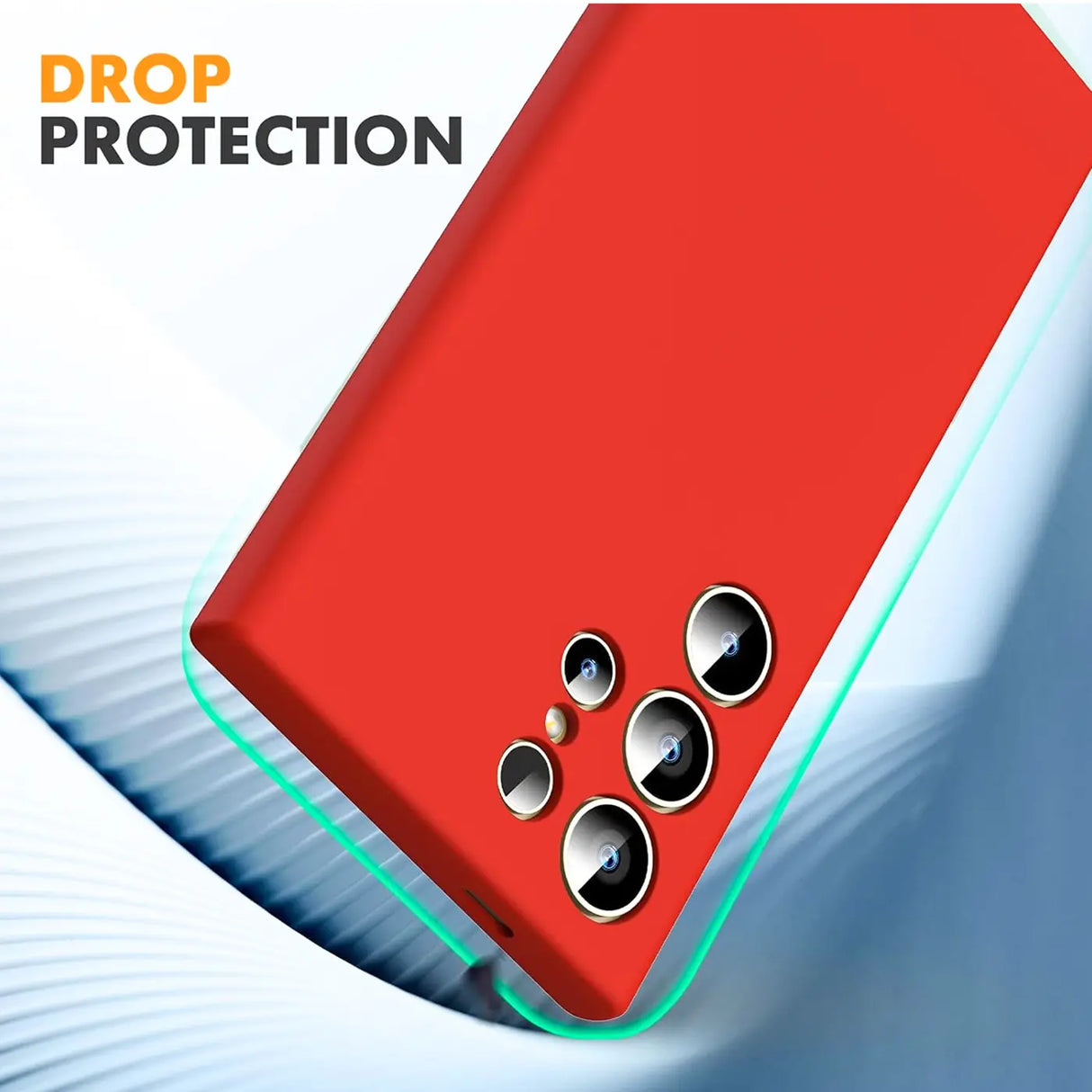 Stoßdämpfende und langlebige Silikon Handyhülle für Samsung Galaxy S25 Ultra