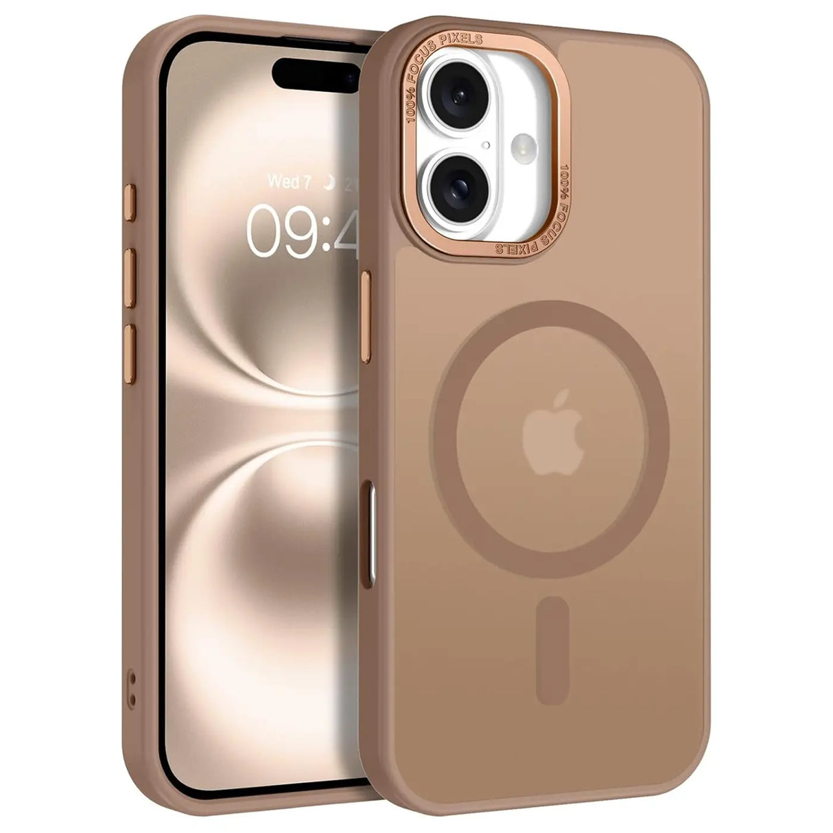 iPhone 16 Hülle mit MagSafe, stoßabsorbierendem Material, erhöhtem Kameraschutz und schlankem Frame-Design in verschiedenen Farben