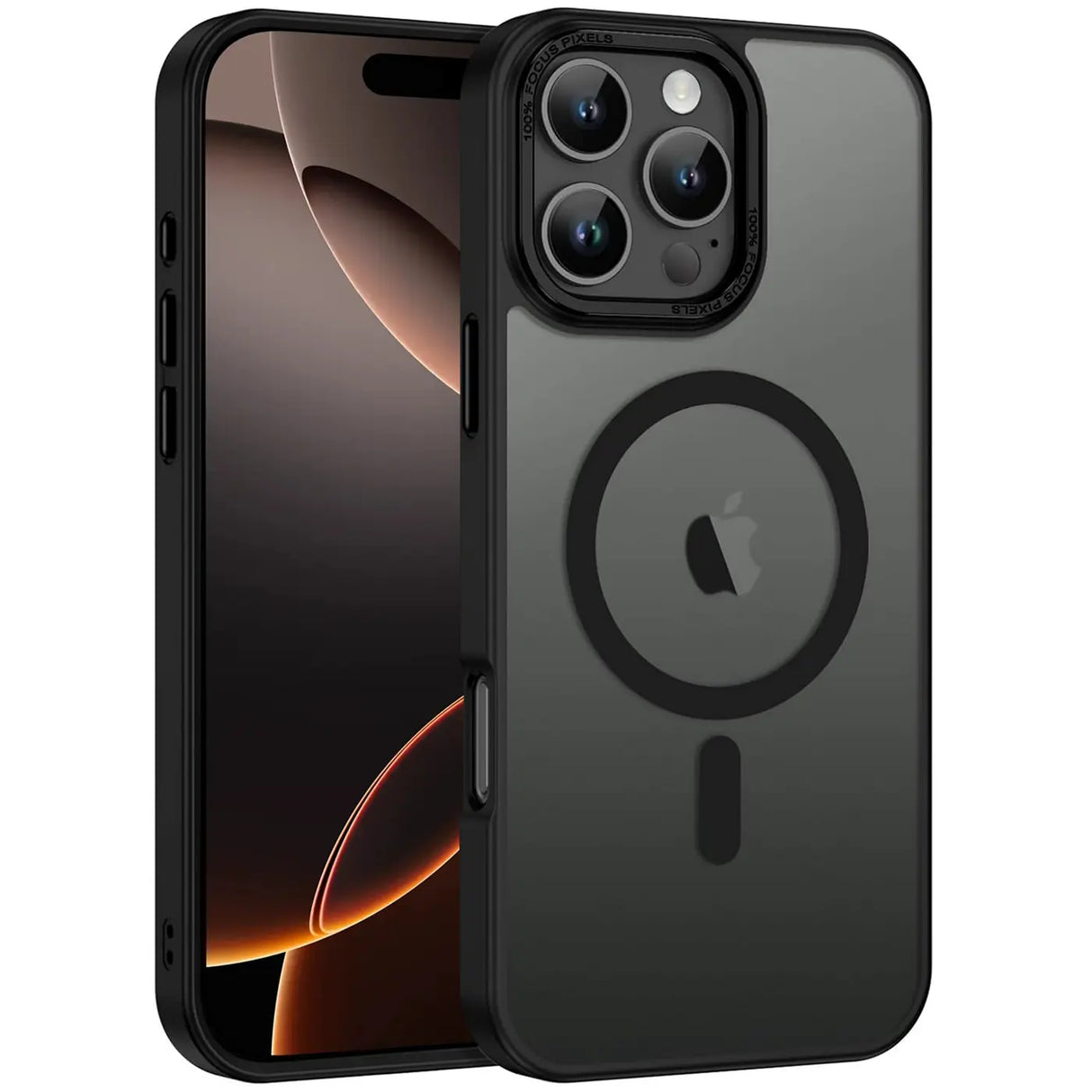 iPhone 16 Pro Hülle mit MagSafe, stoßabsorbierendem Material, erhöhtem Kameraschutz und schlankem Frame-Design in verschiedenen Farben