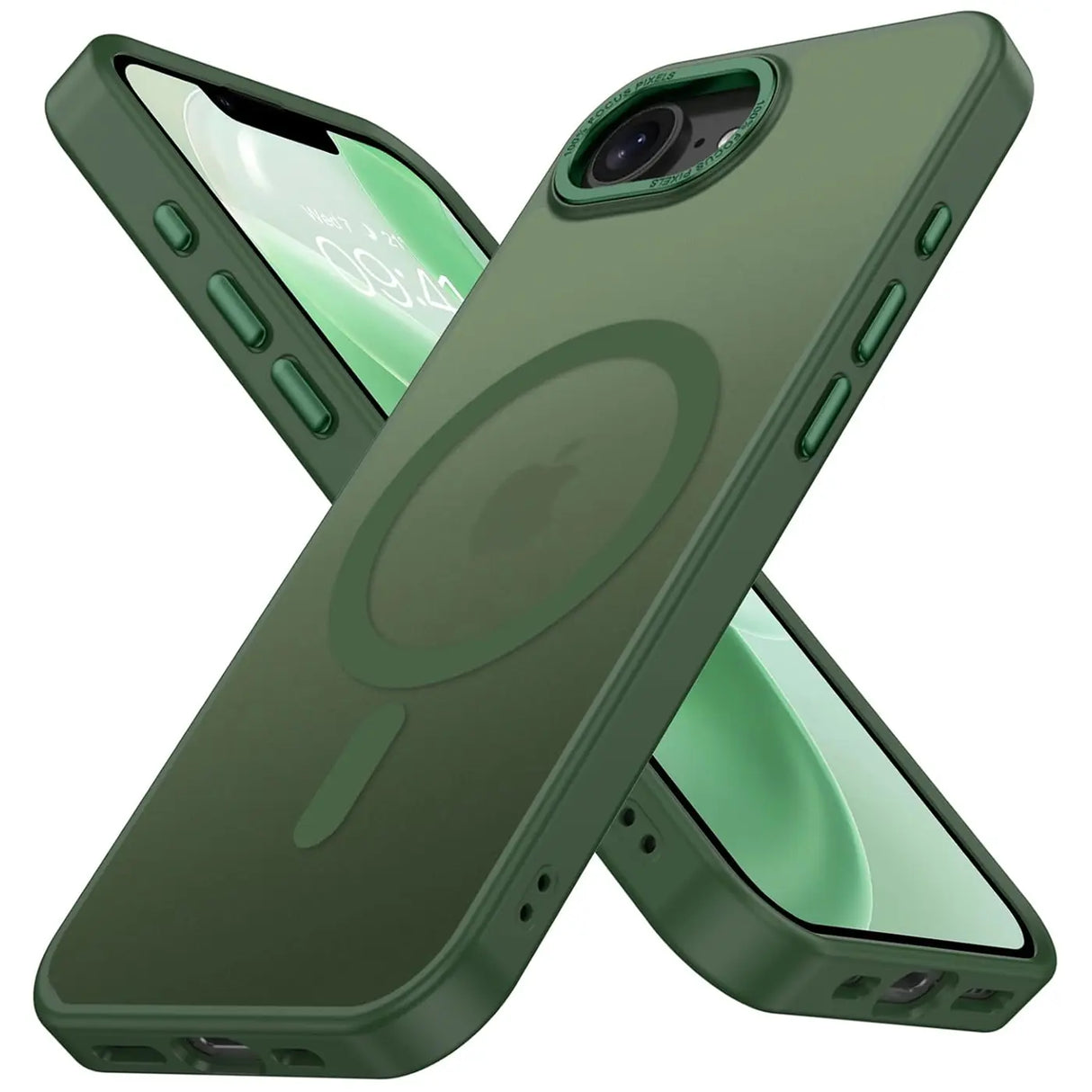 iPhone 16e Hülle mit MagSafe, stoßabsorbierendem Material, erhöhtem Kameraschutz und schlankem Frame-Design in verschiedenen Farben