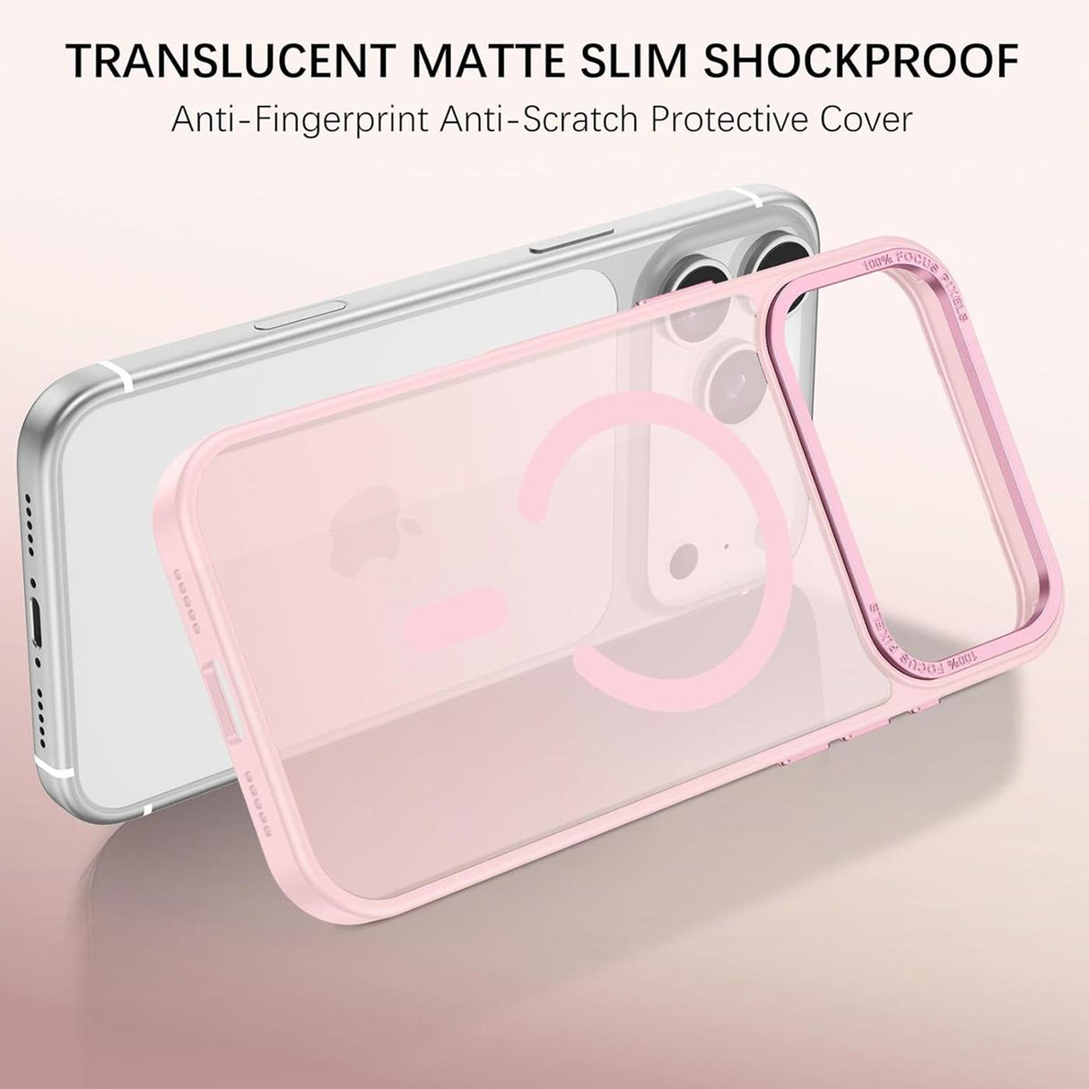 iPhone 18 Pro Max - MagSafe Hülle Matt Transparent